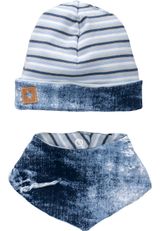 Land-Juwelen Set Jeans Handmade blau blau 86 (12-18 Monate) - 2