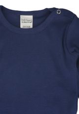 Fred s World by Green Cotton Langarmbody Unifarben blau 74 - 2