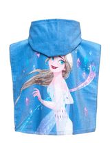 Disney Badeponcho Frozen Kapuze 100x50 cm blau - 1