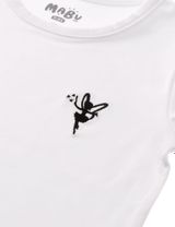 MaBu Kids Langarmshirt Fairy weiß - 2