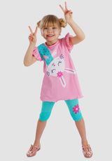 Denokids Unifarben pink 104 - 7