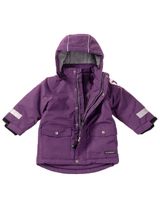 Villervalla Winterjacke Sterne Gefüttert lila 92 (18-24 Monate) - 1