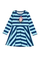Fred s World by Green Cotton Kleid Streifen blau 86 - 0