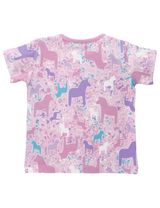 Villervalla T-Shirt Pferd rosa 74 (6-9 Monate) - 1
