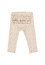 Müsli by Green Cotton Babyleggings Blumen beige 68 - 1