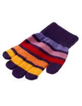 Villervalla 2 Teile Handschuhe lila 128/152 (8-12 Jahre) - 1