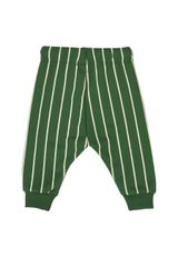 Müsli by Green Cotton Babysweathose Streifen grün 56 - 1