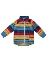 Villervalla Jacke Sterne Streifen Fleece bunt Chamonix 140 (9-10 Jahre) - 0