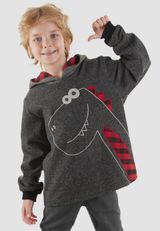 Denokids Unifarben dunkelgrau 104 - 3