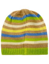Aliap Mütze bunt grün/beige/blau 62 (0-3 Monate) - 1