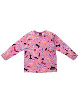 Villervalla Langarmshirt Süßigkeiten rosa 86 (12-18 Monate) - 0