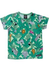 Villervalla T-Shirt Dschungel gruen 104 - 0