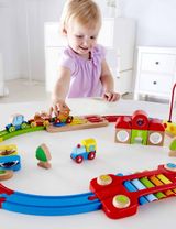 Hape 30 pièces 56x20x20 cm 18+ mois - 3
