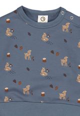 Müsli by Green Cotton Babysweatshirt Print blau 56 - 2