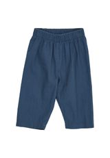 Green Cotton Babyhose dunkelblau 56 - 0