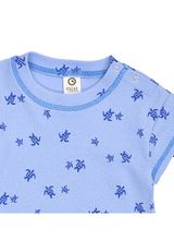 Green Cotton Babyshirt blau 74 - 2