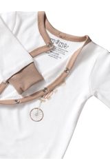 NINI Body Langarmbody mehrfarbig weiss 68 (6 Monate) - 2