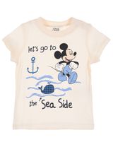 Disney T-Shirt Mickey Mouse beige 62/68 (3-6 Monate) - 0