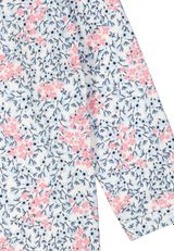 Müsli by Green Cotton Langarmbody Blumen weiß 62 - 2