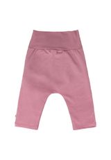 Müsli by Green Cotton Babyhose Unifarben rosa 62 - 1