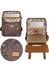 Warner Bros. Harry Potter Pride-Tale Rucksack braun 26x37x10 cm braun Onesize Kinder - 5