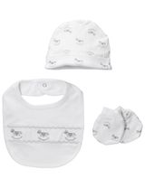 Rock A Bye Baby Boutique 5 Teile Set Schaukelpferd weiß 50/56 (Neugeborene) - 3