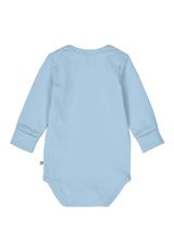 Green Cotton Langarmbody hellblau 80 - 1