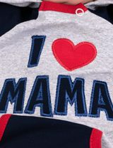 Baby Sweets Strampler I love Mama rot 68 (3-6 Monate) - 3