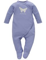 Pinokio Strampler Schmetterling lavendel 56 (Neugeborene) - 0