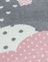 Teppich Wolken rosa 120x170 - 2