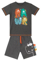 Zweiteiler Jungen grau 110 - 0