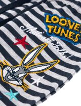 Looney Tunes 3 Teile Set Looney Tunes Streifen dunkelgrau 80 (9-12 Monate) - 5