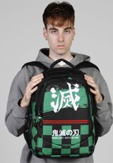 Demon Slayer Sutoriku-PLUS Running Rucksack 34x46x21 cm grün Onesize Kinder - 5
