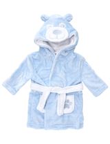 Babytown Bademantel Bär Fleece blau 74/80 (6-12 Monate) - 0