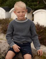 Ebbe Kids Pullover Swedish Fisherman Jacquard Navy 128 (7-8 Jahre) - 3