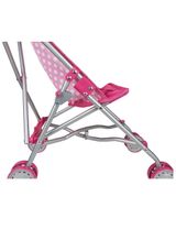 Idena Puppenwagen Punkte CE-zertifiziert 52x26x55 cm 3+ Jahre pink - 4