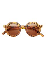BabyMocs Sonnenbrille Rund 100% UV-Schutz (UV400) leopard Onesize Eltern - 0