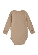 Green Cotton Langarmbody braun 92 - 1