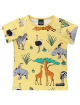 Villervalla T-Shirt Safaritiere gelb 122 (6-7 Jahre) - 0