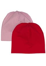 Fred s World by Green Cotton Mütze Unifarben pink 104/110 - 0