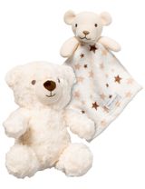 Snuggle Tots 2 pièces Ensemble Ours Étoiles Blanc - 0