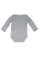 Müsli by Green Cotton Langarmbody Unifarben blau 62 - 1