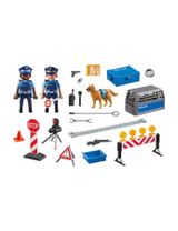 Playmobil 48 Teile PLAYMOBIL® Polizei Straßensperre City Action 7,5x3x4,5 cm 4+ Jahre bunt - 1