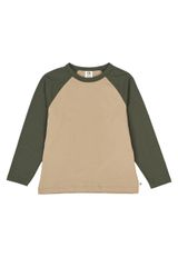 Müsli by Green Cotton Langarmshirt Unifarben beige 98 - 0