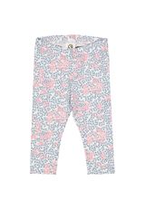 Müsli by Green Cotton Babyleggings Blumen rosa 68 - 0