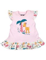 NINI T-shirt Girafe Floral Blanc - 0
