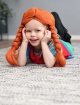 Pippi Perücke Fifi Brindacier Conformité Européenne (CE) 3+ ans Rouge Taille unique - 10