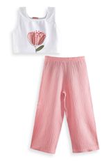 Top & Muslin Pants Set pink 110 - 0