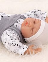 Baby Sweets 2 Teile Set Panda Lieblingsstücke Punkte weiß - 4