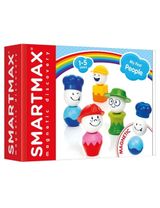 SmartMax Meine ersten Menschen 12 Teile Steckspiel Magnet 8 cm 12+ Monate bunt - 3